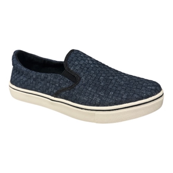 bernie mev. Shoes - Bernie Mev Women’s Verona Slip-On Sneaker Jeans Blue, Memory Foam Comfort Shoe